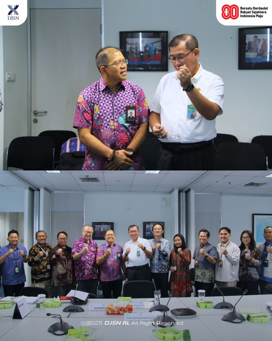 Langkah konkret  djsn dan jica dalam penguatan agenalis nasional